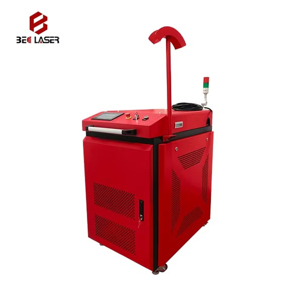 Industrial Laser Paint Remover - เครื่องทำความสะอาดไฟเบอร์เลเซอร์แบบพกพาสำหรับงานอุตสาหกรรม 1500W 2000W สำหรับกำจัดสนิมหนัก สี และออกไซด์