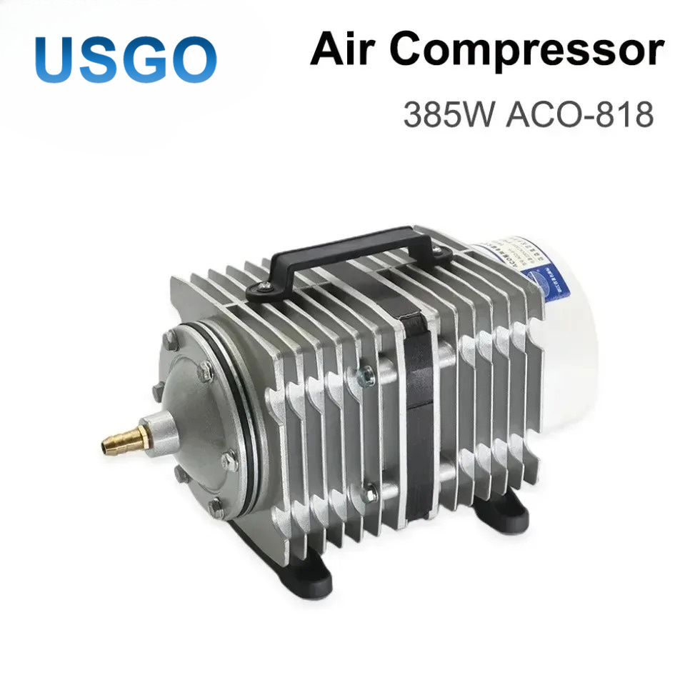 Air Assist Pump Laser - USGO ACO-818 ปั๊มลมแม่เหล็กไฟฟ้า 385W 220V แรงดันสูง