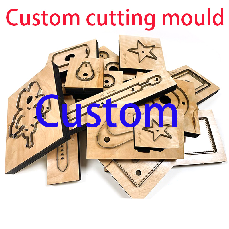 Industrial Acrylic Laser Cutter - Custom Die เครื่องตัดมีดแม่พิมพ์คริลิคแม่พิมพ์แว่นตากรอบไม้แกะสลักเลเซอร์เครื่องบดเนื้อไฟฟ้า Hand Punch เครื่องมือกระดาษย่น