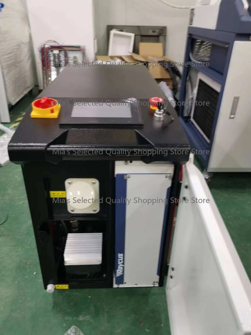 Industrial Use Of Laser - เครื่องทำความสะอาดด้วยเลเซอร์ 3000W แบบตู้ขนาดเล็ก สำหรับกำจัดสนิม คราบน้ำมัน ฝุ่น