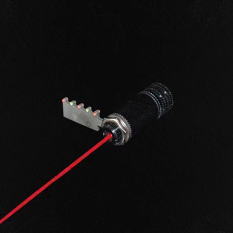 Industrial Laser Beam - เลเซอร์ชี้เป้าสำหรับหนังสติ๊กแบบใหม่ พร้อมไฟ LED ใยแก้วนำแสง วัสดุสแตนเลส ระบบเล็งแบบกลไก