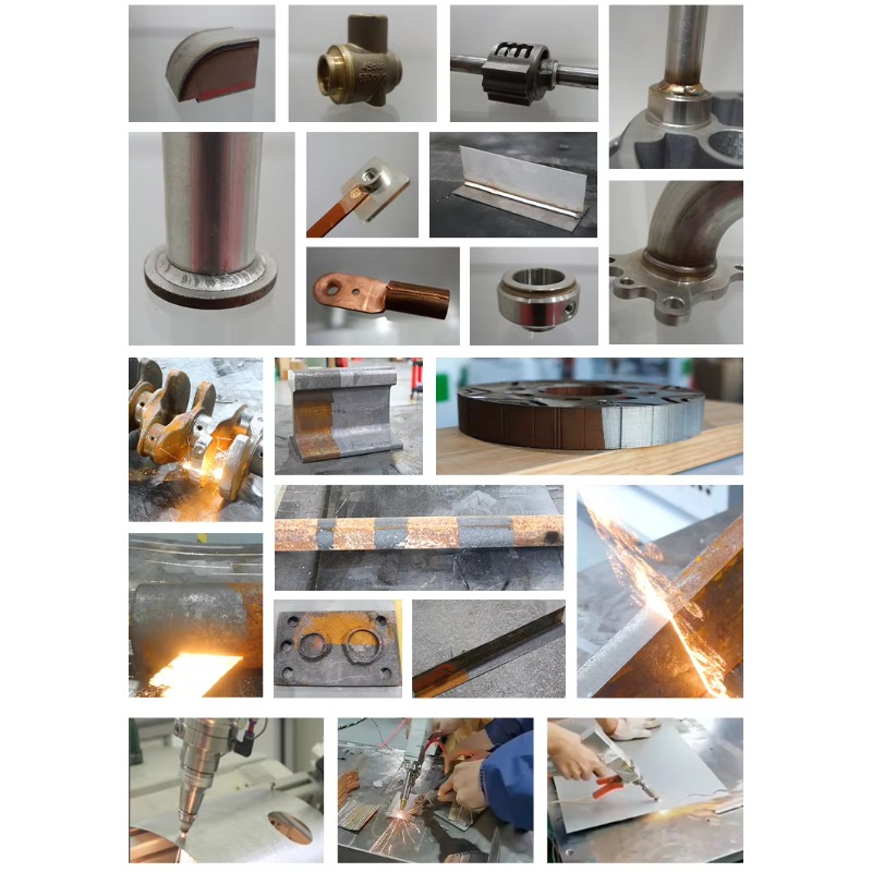 Industrial Laser Welding Gun - เครื่องทำความสะอาดด้วยเลเซอร์อุตสาหกรรม 2000W 1500 วัตต์ CW สำหรับทำความสะอาดรอยเชื่อมท่อเหล็ก