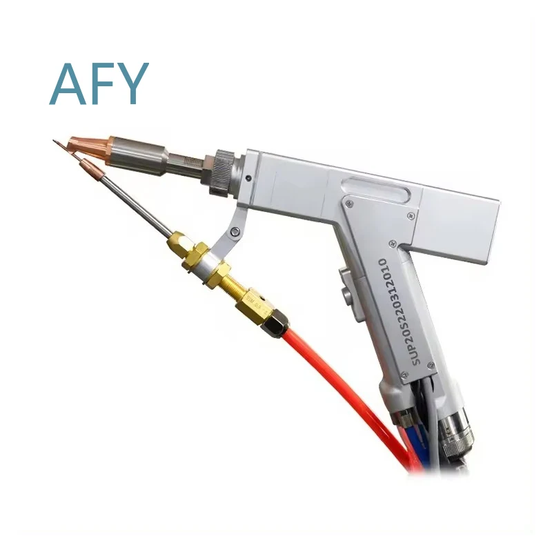 Industrial Laser Welding Gun - ปืนเชื่อมเลเซอร์แบบมือถือพร้อมตัวป้อนลวด สำหรับ SUP21T SUP23T อุปกรณ์เชื่อมโลหะที่มีความเสถียรสูงสำหรับใช้งานในอุตสาหกรรม