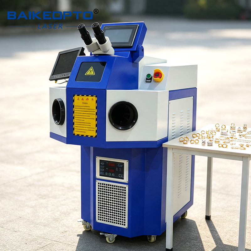 Industrial Yag Laser - BK‑YJW300 เครื่องเชื่อมเลเซอร์ YAG 300W สำหรับงานเครื่องประดับ อุปกรณ์เชื่อมจุดอุตสาหกรรมสำหรับซ่อมแซมแหวน