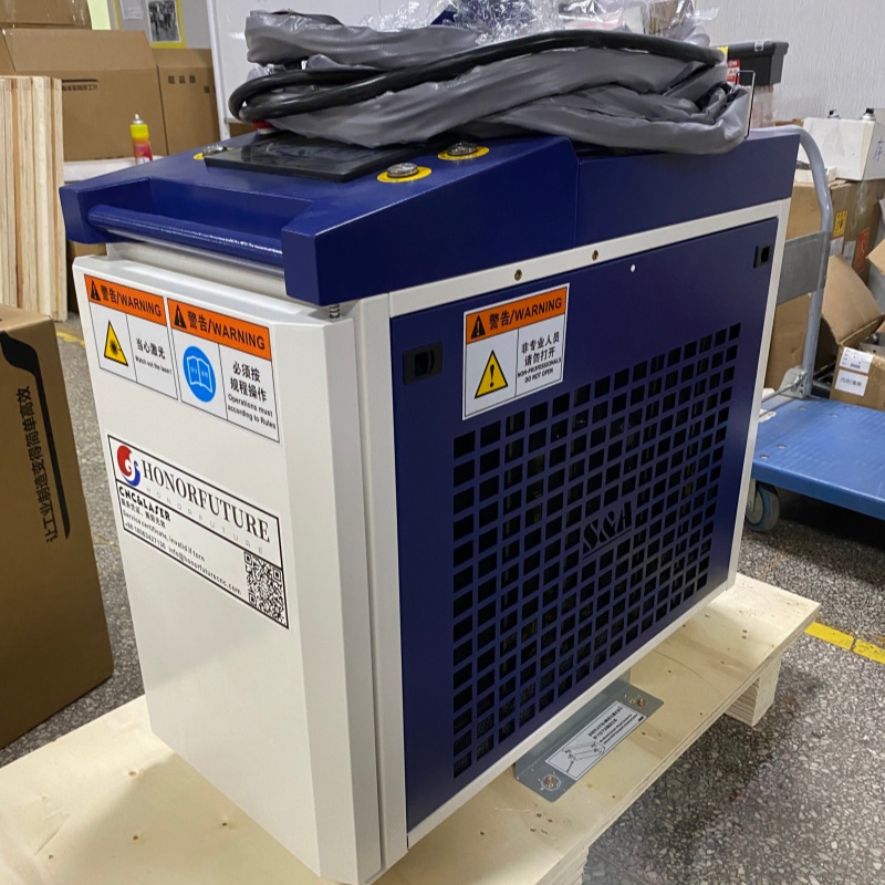 Industrial Laser Paint Remover - เครื่องทำความสะอาดด้วยเลเซอร์ 1500W 2kw 3kw ระบบระบายความร้อนด้วยน้ำ สำหรับงานอุตสาหกรรม
