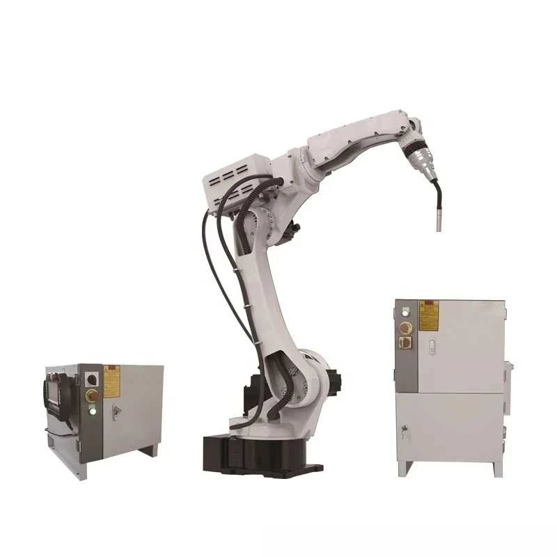 Industrial Laser Welding Gun - หุ่นยนต์เชื่อมอัตโนมัติขนาดเล็ก แขนหุ่นยนต์อุตสาหกรรมสำหรับพ่นแก๊สขัดเงา เครื่องเชื่อม 6 แกน 200