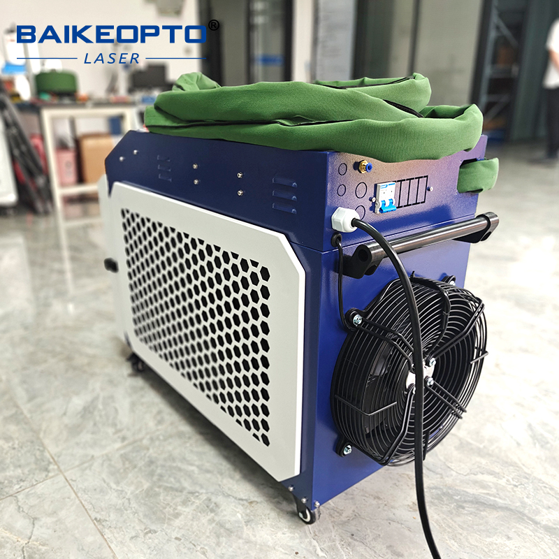 Industrial Laser Paint Remover - เครื่องทำความสะอาดด้วยเลเซอร์ไฟเบอร์ 1500 วัตต์, กำจัดสนิม, ลอกสี, กำจัดชั้นออกไซด์,