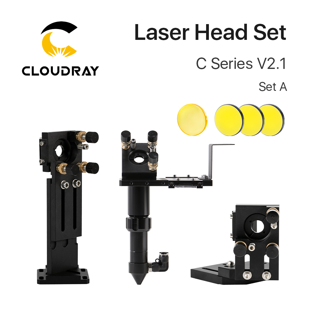 Co2 Laser Mirror - Cloudray CO2 เลเซอร์ชุด Dia.18mm FL38.1 &