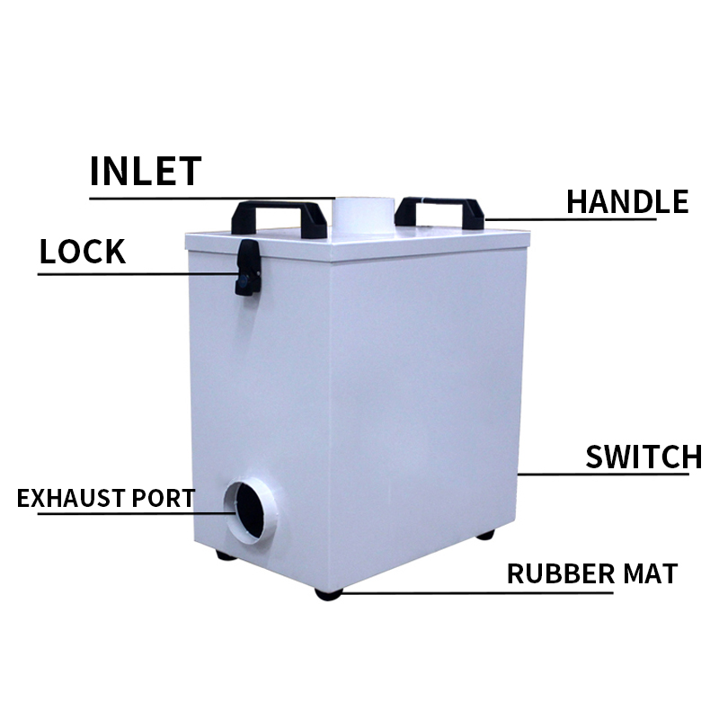 เครื่องฟอกอากาศ 80W เครื่องดูด - Fume Extractor Laser บทวิจารณ์และราคา