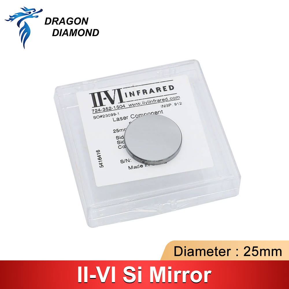 II-VI อินฟราเรด Si เลเซอร์กระจ - Co2 Laser Mirror บทวิจารณ์และราคา