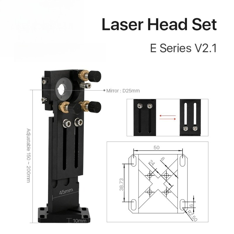 ชุดหัว CO2 รุ่น Cloudray E Ser - Co2 Laser Mirror บทวิจารณ์และราคา
