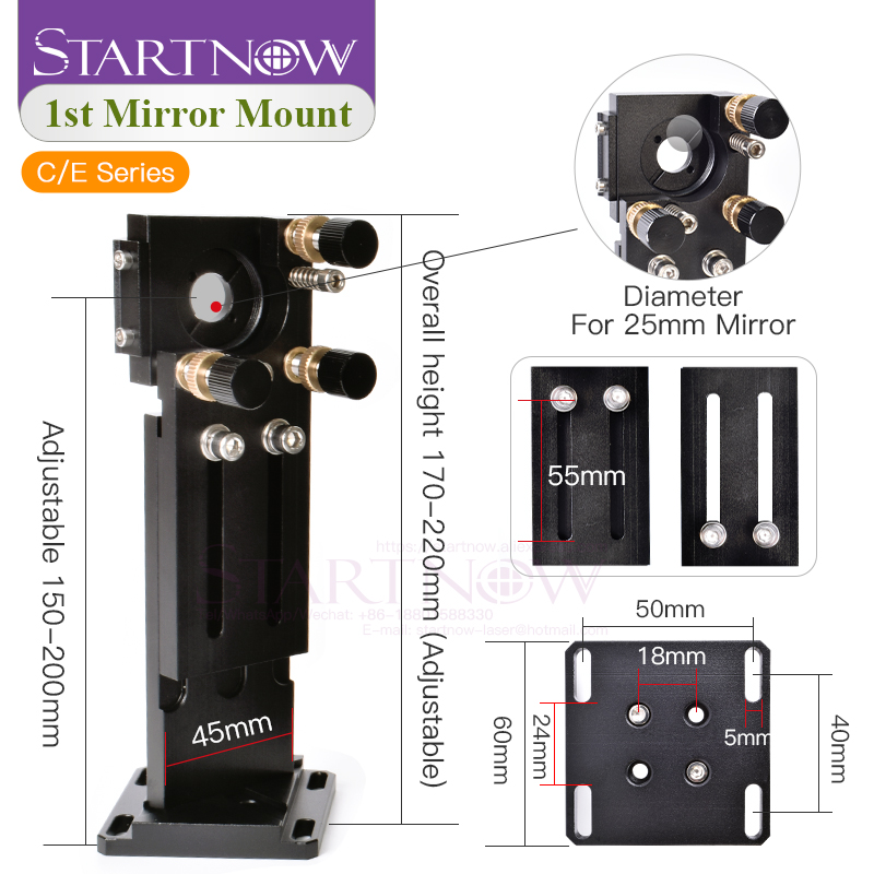 ชุดหัวเลเซอร์ CO2 Startnow ขนา - Co2 Laser Mirror บทวิจารณ์และราคา