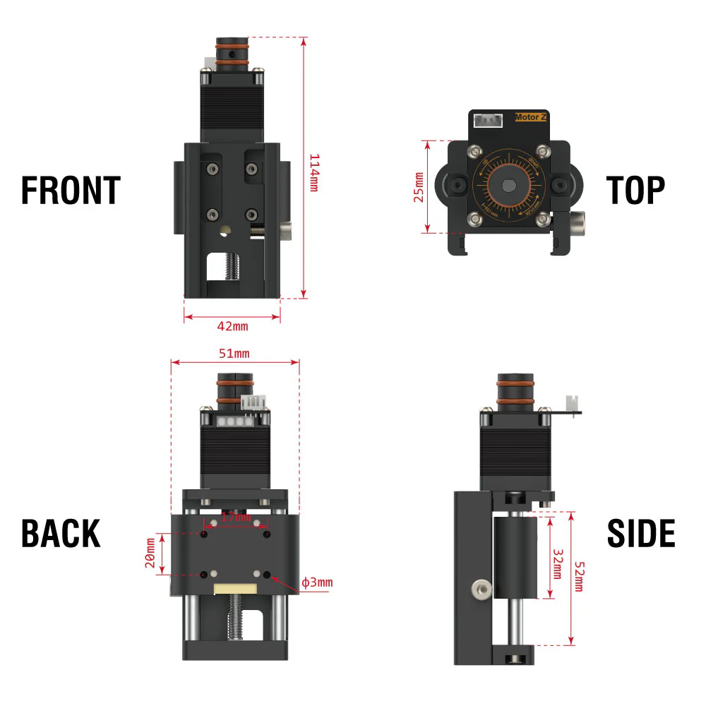 20 มม.NEJE แกน Z โมดูล,กลไก,เล - Industrial Use Of Laser บทวิจารณ์และราคา
