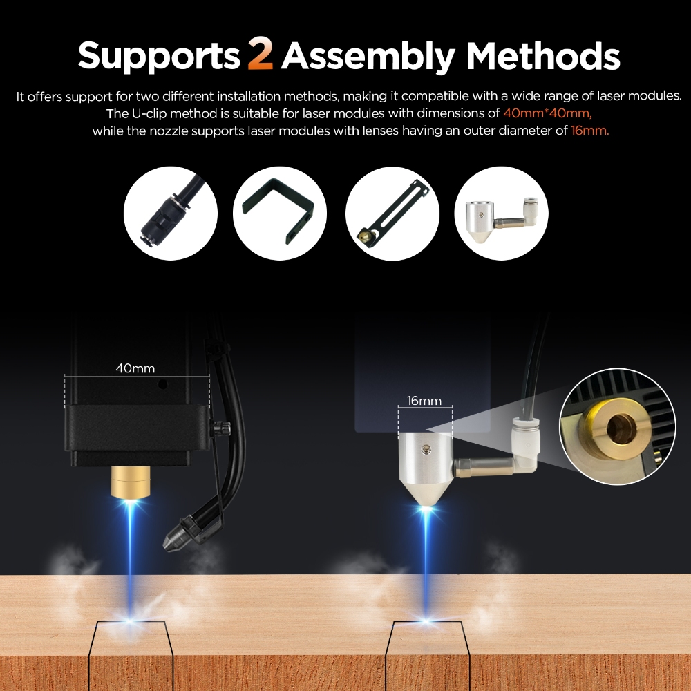 ปั๊มลมปรับได้ ACMER C4 สำหรับร - Air Assist Pump Laser บทวิจารณ์และราคา