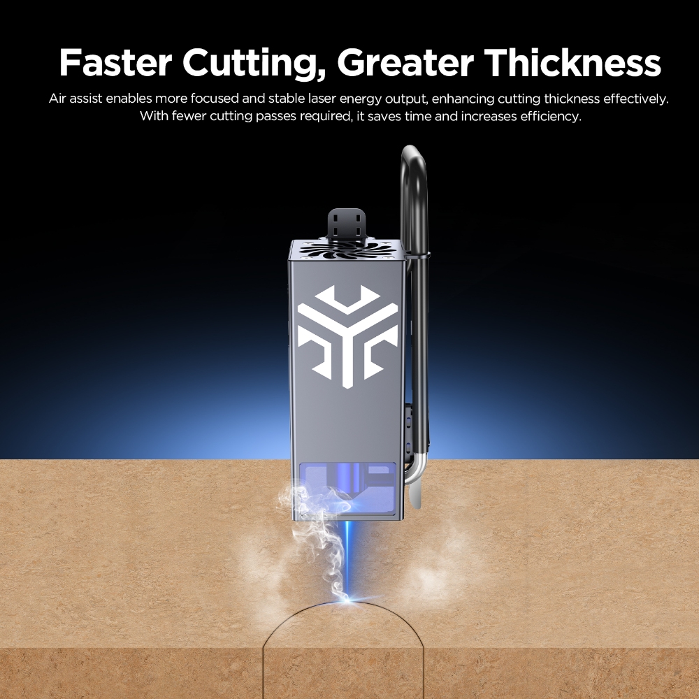 ปั๊มลมปรับได้ ACMER C4 สำหรับร - Air Assist Pump Laser บทวิจารณ์และราคา