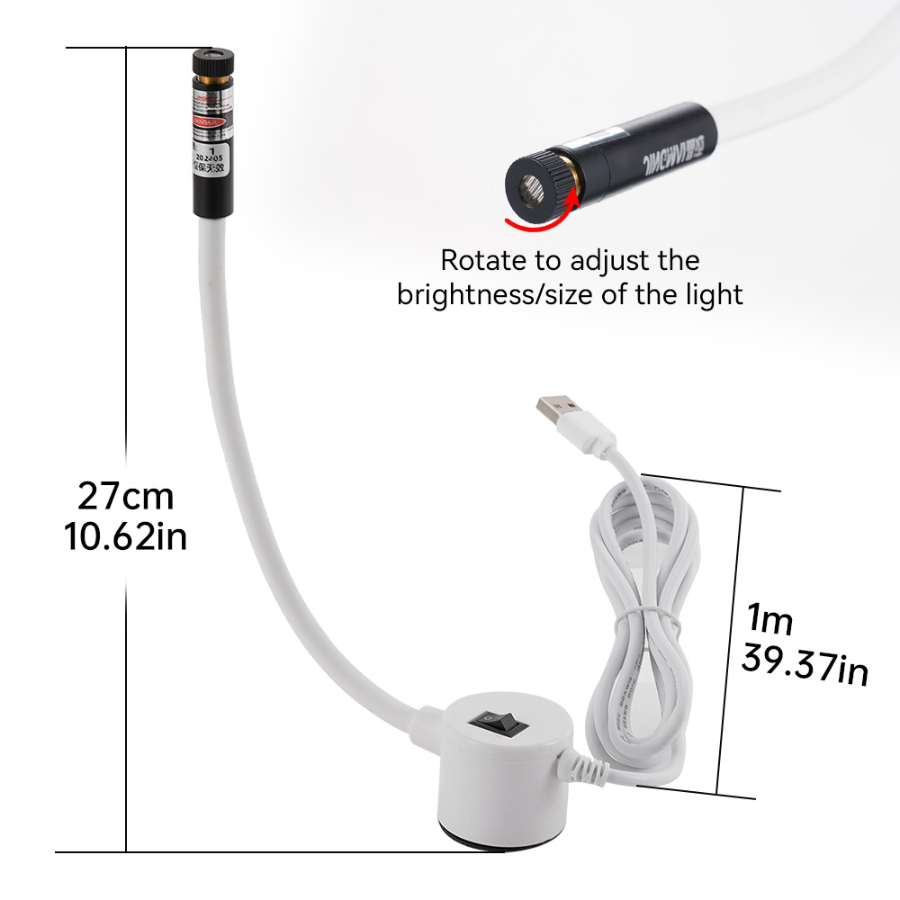 USB ขับเคลื่อนแสงเลเซอร์สีแดงเ - Industrial Laser Beam บทวิจารณ์และราคา
