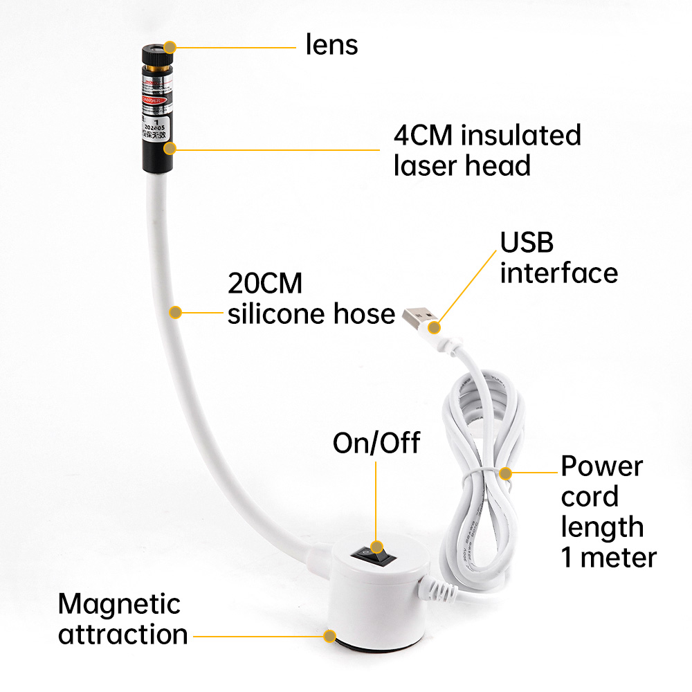 USB ขับเคลื่อนแสงเลเซอร์สีแดงเ - Industrial Laser Beam บทวิจารณ์และราคา