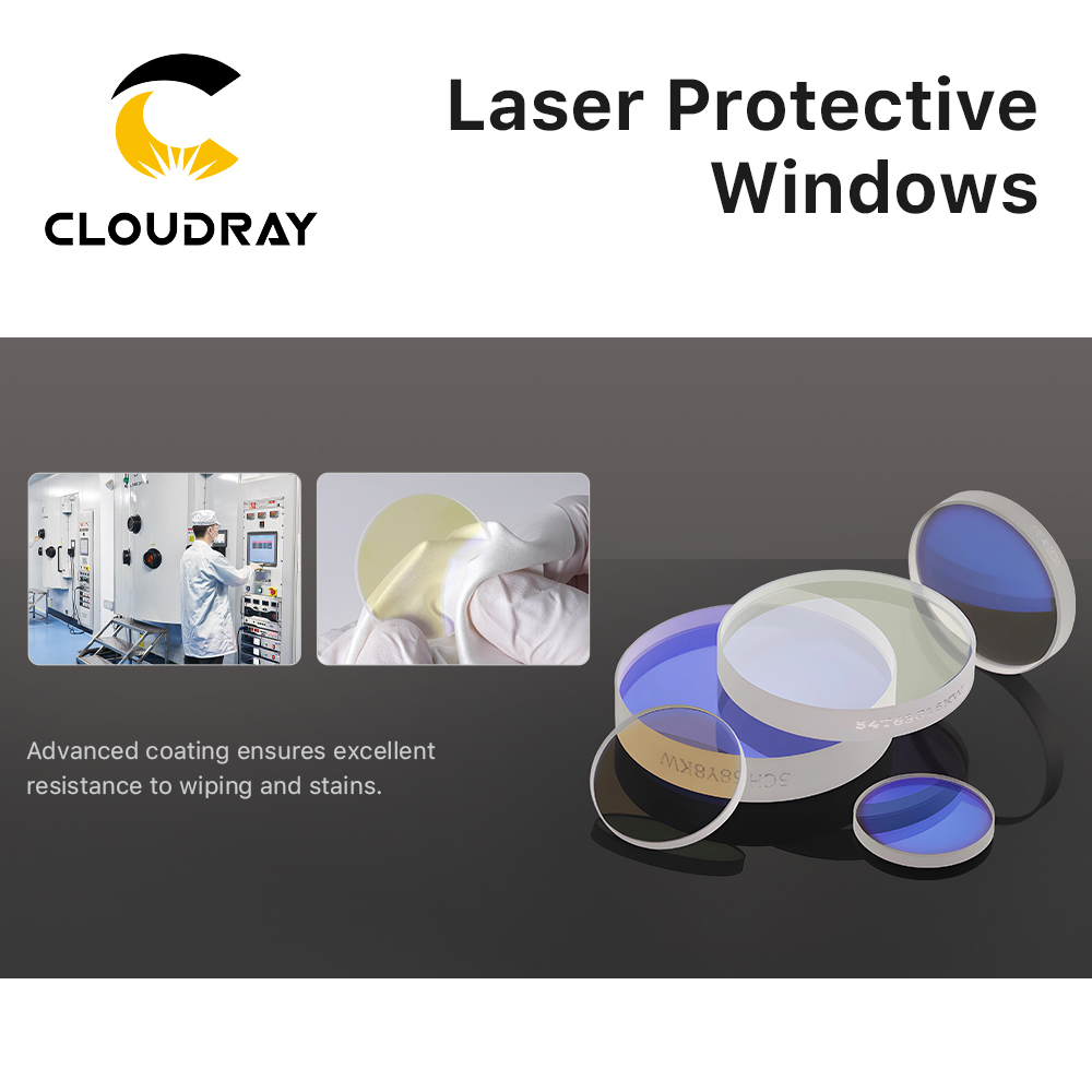 Cloudray ชุดป้องกันเลนส์ออปติค - Co2 Laser Mirror บทวิจารณ์และราคา