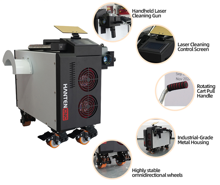 เครื่องทำความสะอาดด้วยเลเซอร์พ - Industrial Laser Paint Remover บทวิจารณ์และราคา