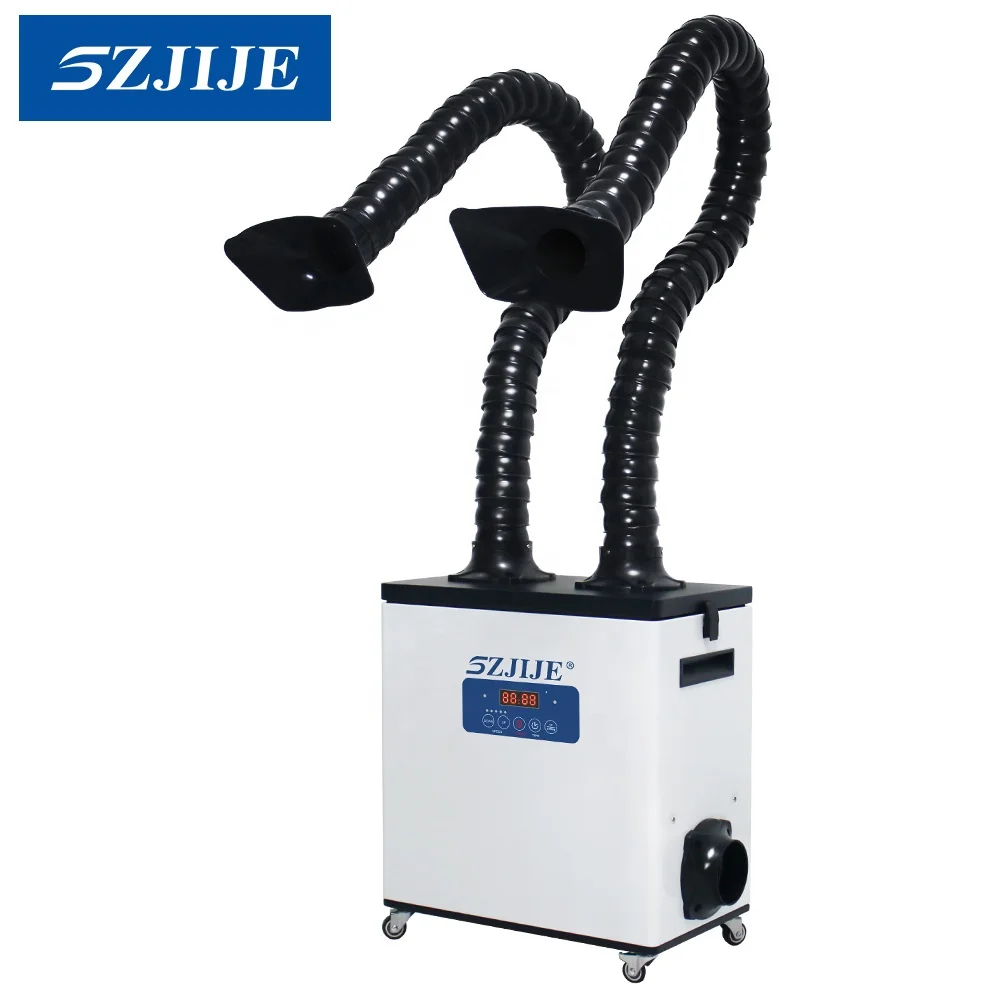 เครื่องดูดควันบัดกรีแบบสองหัวร - Fume Extractor Laser บทวิจารณ์และราคา