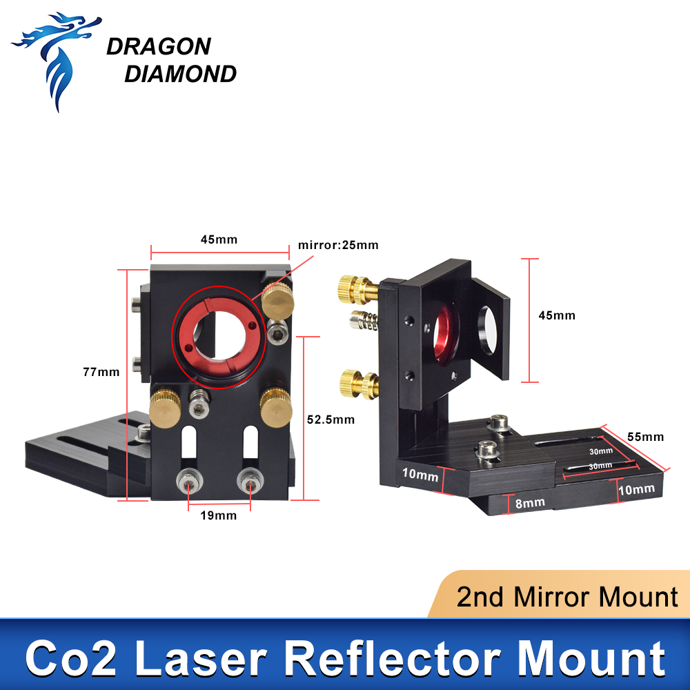 Co2 Laser 2nd Rreflector Mount - Co2 Laser Mirror บทวิจารณ์และราคา